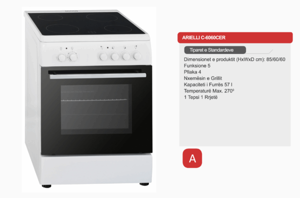 Shporet Elektrik Arielli - C-6060CER - Image 2