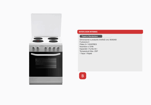 Shporet Elektrik Inter.cook - INTER 6060G - Image 2