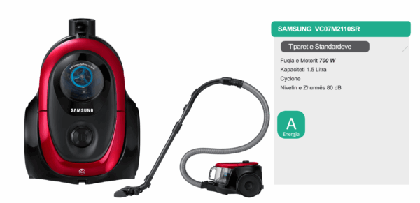 Thithese Elektrike Samsung - VC07M2110SR/GE - Image 2