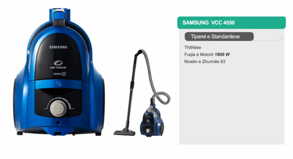 Thithese Elektrike 1.3L, 1800W Samsung - VCC4550V36/BOL - Image 2