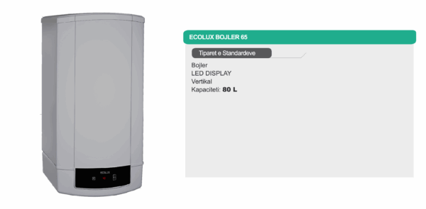 Bojler 80L  Silver Digital Ecolux - ECO 80KV SILVER NEW - Image 2