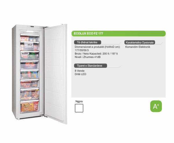 Friz Vertikal Montues Ecolux 177CM - ECO FZ177V - Image 2