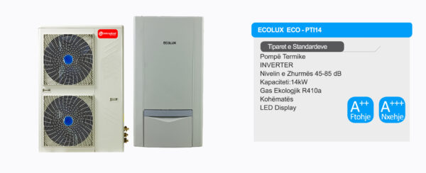 Pompë Termike 14KW Ecolux - ECO PTI14 - Image 2