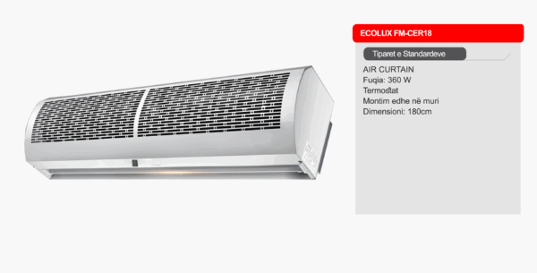 Perde Ajri Ecolux 180cm - FM - CER18 - Image 2