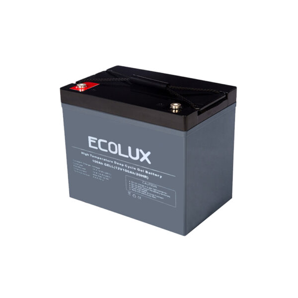 Bateri Ecolux - 100Ah GELL