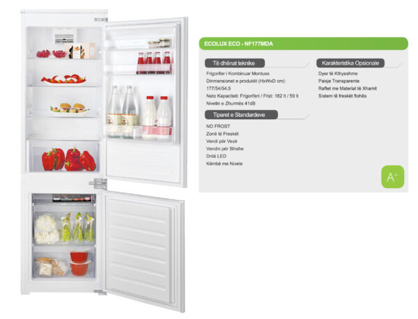 Frigorifer Montues Ecolux - ECO NF177 MDA - Image 2