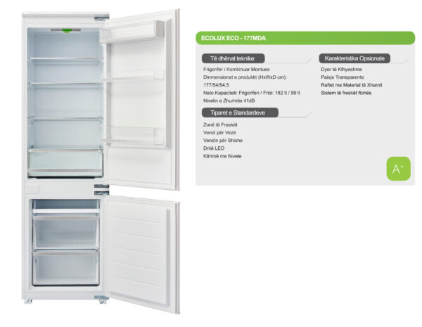 Frigorifer Montues Ecolux - ECO 177MDA - Image 2
