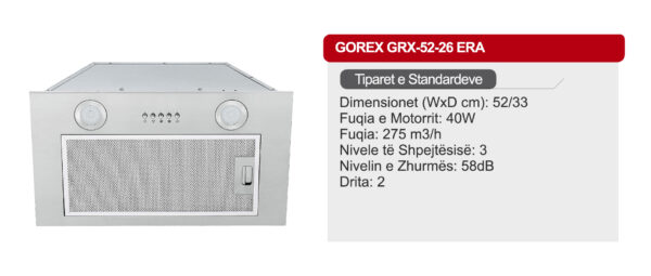 Aspirator Gorex – GRX52/26 ERA - Image 2
