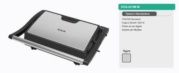 Toster Ecolux – SM40 - Image 2