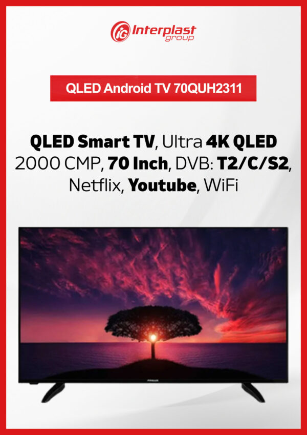 QLED Smart TV 70″ Finlux – 70QUH2311 - Image 2