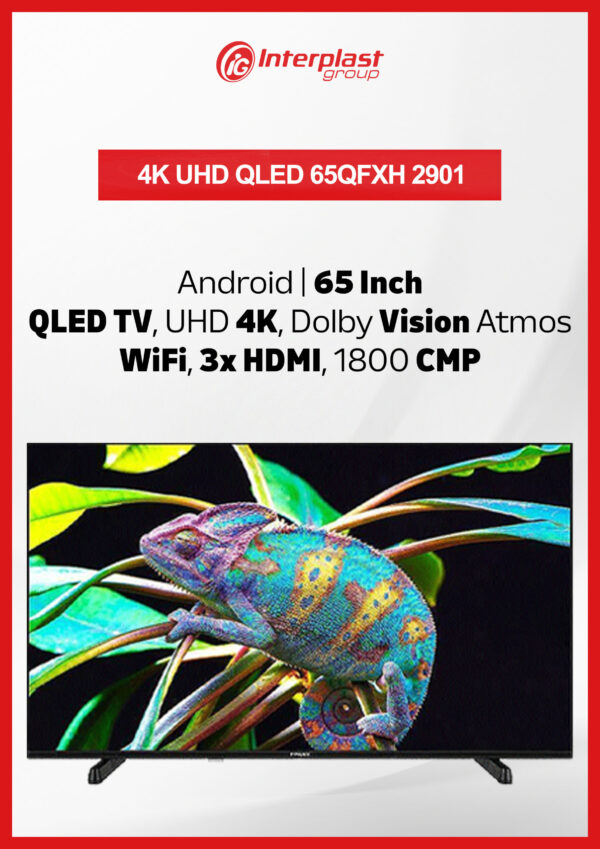 4K UHD QLED Andorid TV Finlux 65″ – 65QFXH2901 - Image 2