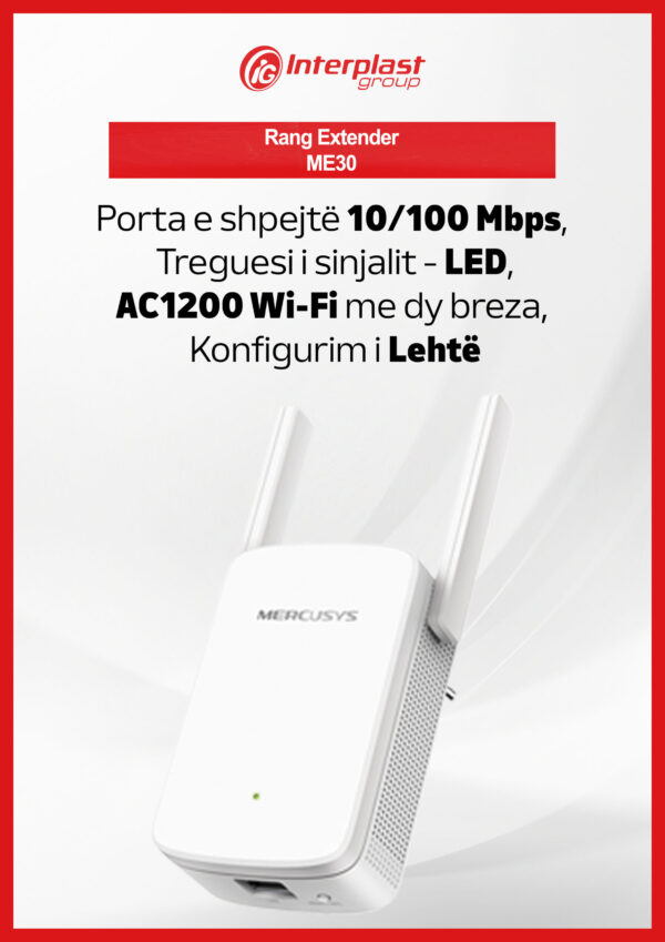 Rang Extender Mercusys - ME30 - Image 2