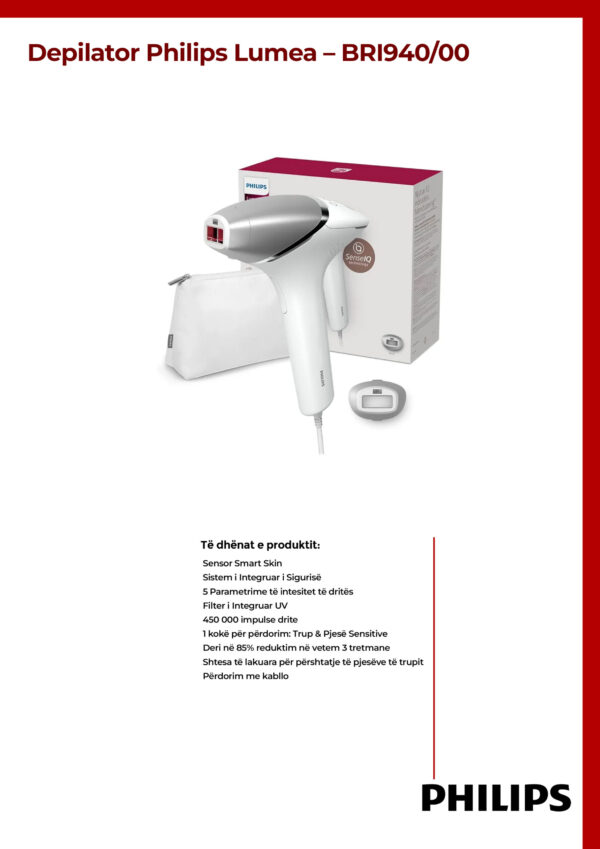 Depilator Philips Lumea - BRI940/00 - Image 2