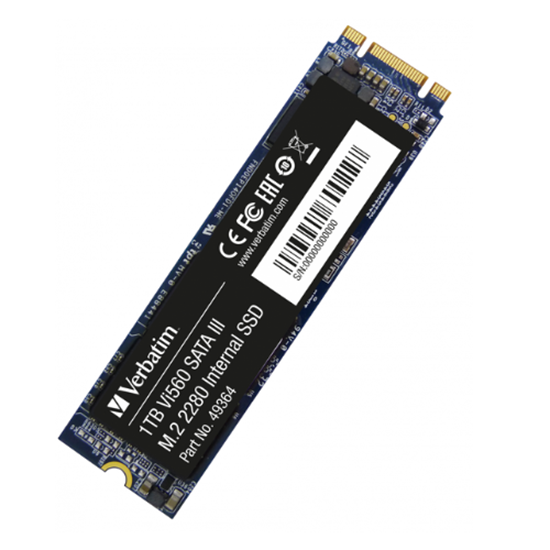 Verbatim SSD Internal, M2, 1TB, 3DNAND, Vi550 S3