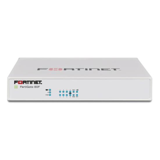 FortiGate FortiWiFi 80F, 8xGE RJ45 ports, 2xRJ45/S